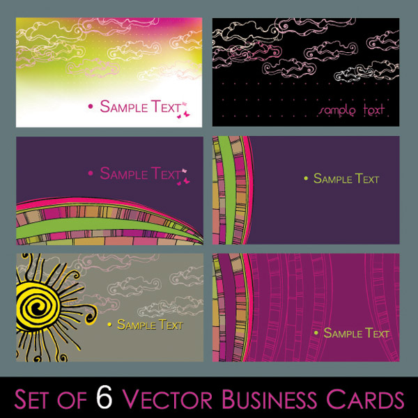 free vector Lovely card background vector